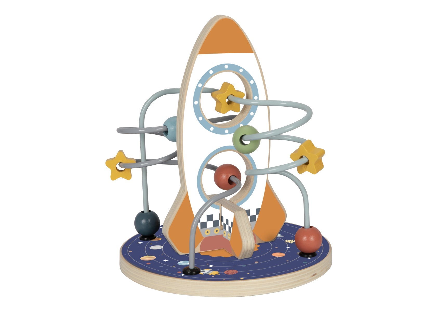 SPACE ROCKET BEAD MAZE - Bamboo Sprout